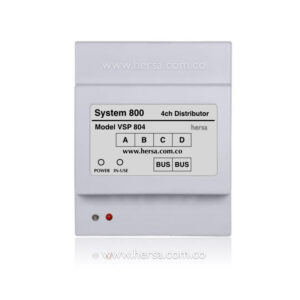 Distribuidor de video para 4 pantallas Siera