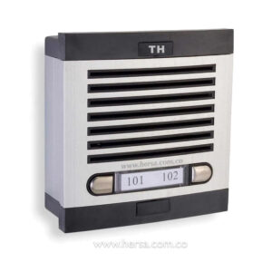 Frente de calle para citófonos de 2 botones TH