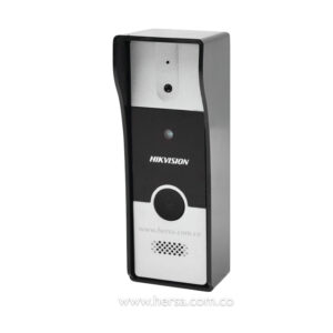 Videoportero de 1 botón plástico Hikvision