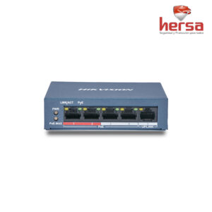 DS-3E0105P-E/M | Switch POE - 5 Puertos (4 POE) | HIKVISION
