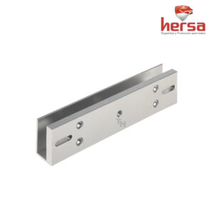 TH-U350 | Soporte En U para Electroiman de 350 Libras | Puertas De Vidro | TH